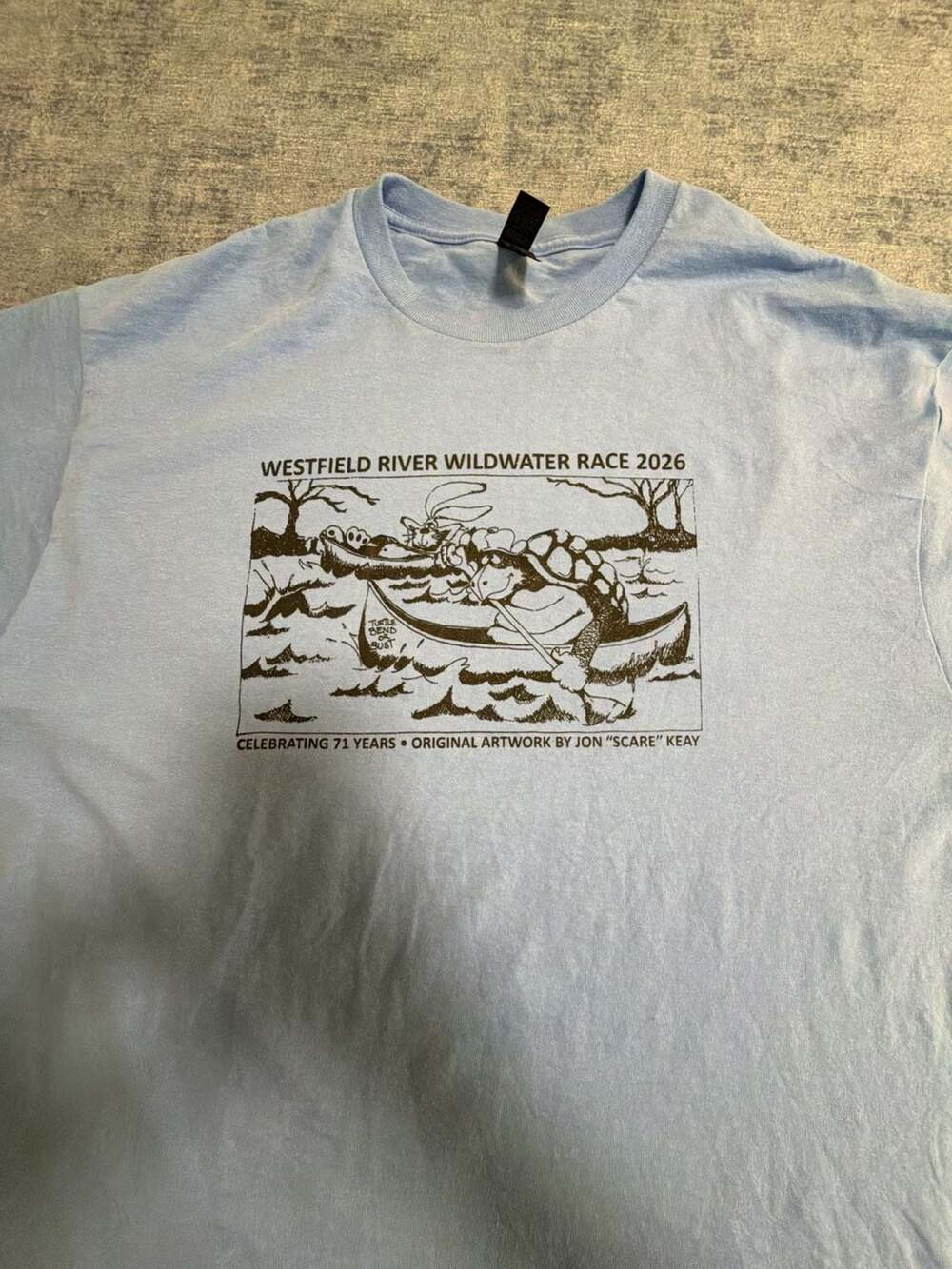 Gildan Westfield River Wildwater Race 2026 Celebrating 71 Years T-Shirt XL